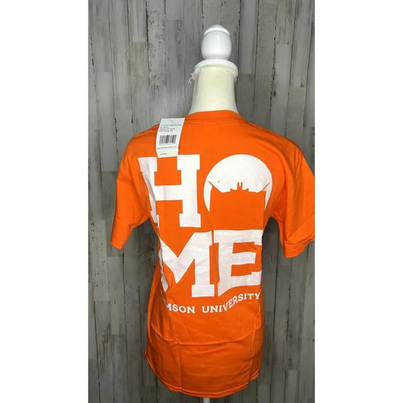 NWT Clemson University Women's Small Orange Graphic Print Short Sleeve T-Shirt - Picture 4 of 5